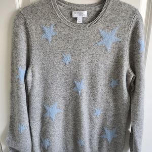 100% Cashmere Star Sweater